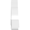 Ekena Millwork Ericson Architectural Grade PVC Gable Bracket, 72"W x 24"H x 6"D x 6"F, 8/12 Pitch GBP072X24X0606ERI00 - alternate 4